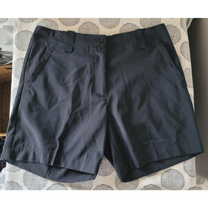 NikeGolf Women's Black FitDry Shorts 5.5" Insean High Rise Size 2